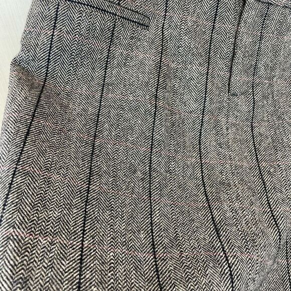 EDDIE Bauer Wool Herringbone Skirt, size 4P - VGUC - Picture 4 of 9